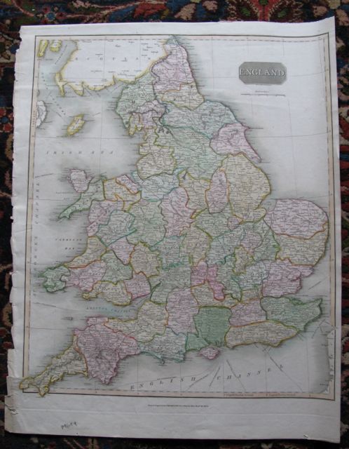 Image for Map of ENGLAND
