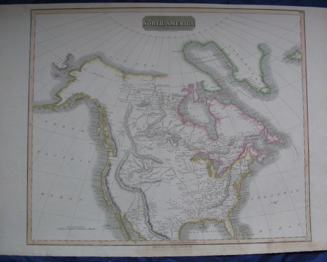 Image for Map of NORTH AMERICA