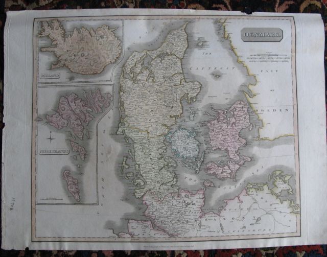 Image for Map of DENMARK