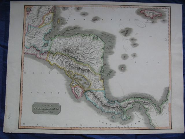 Image for Map of SPANISH NORTH AMERICA - Southern Part. Inc. Jamaica