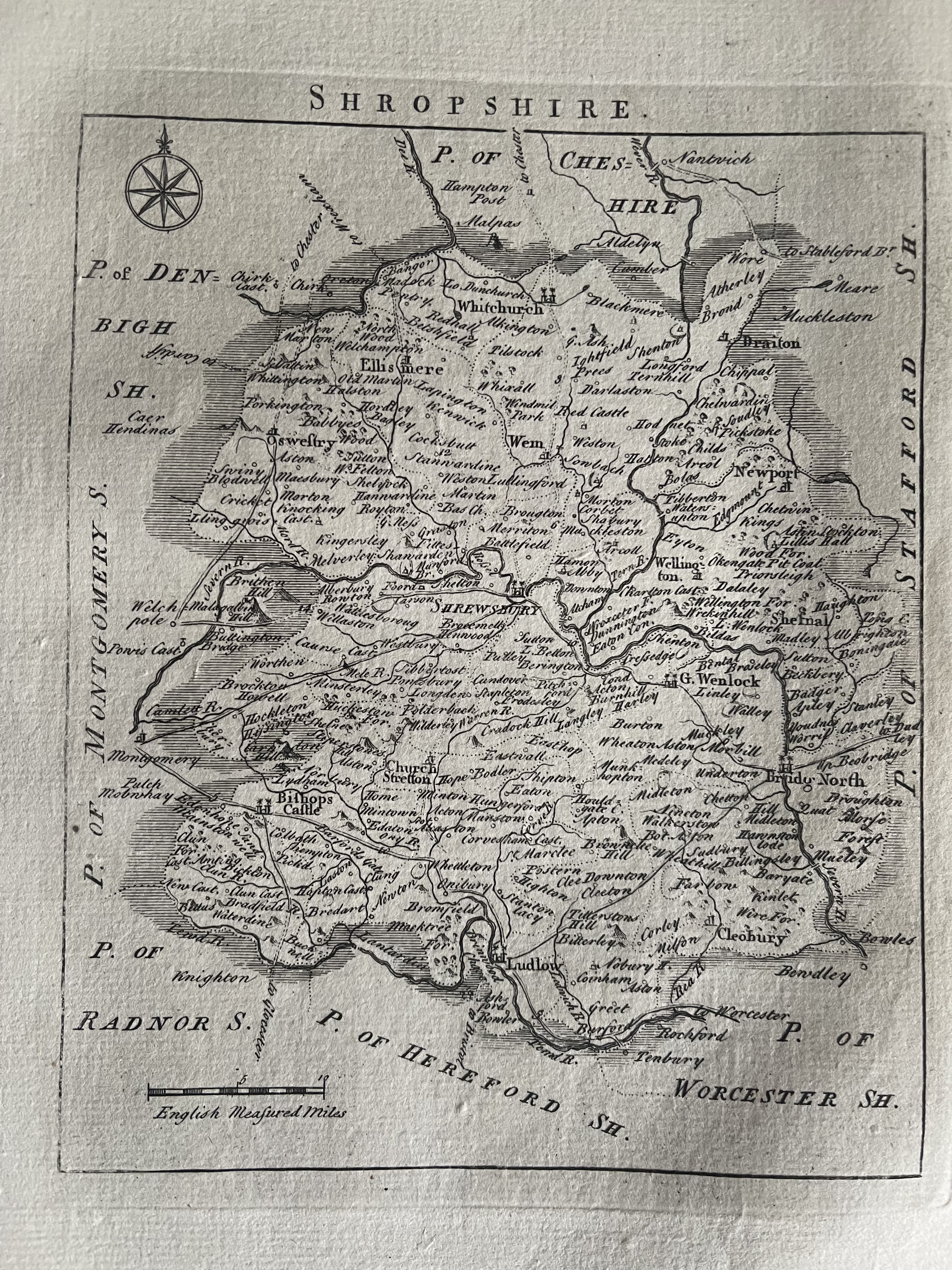 SHROPSHIRE [MAP]