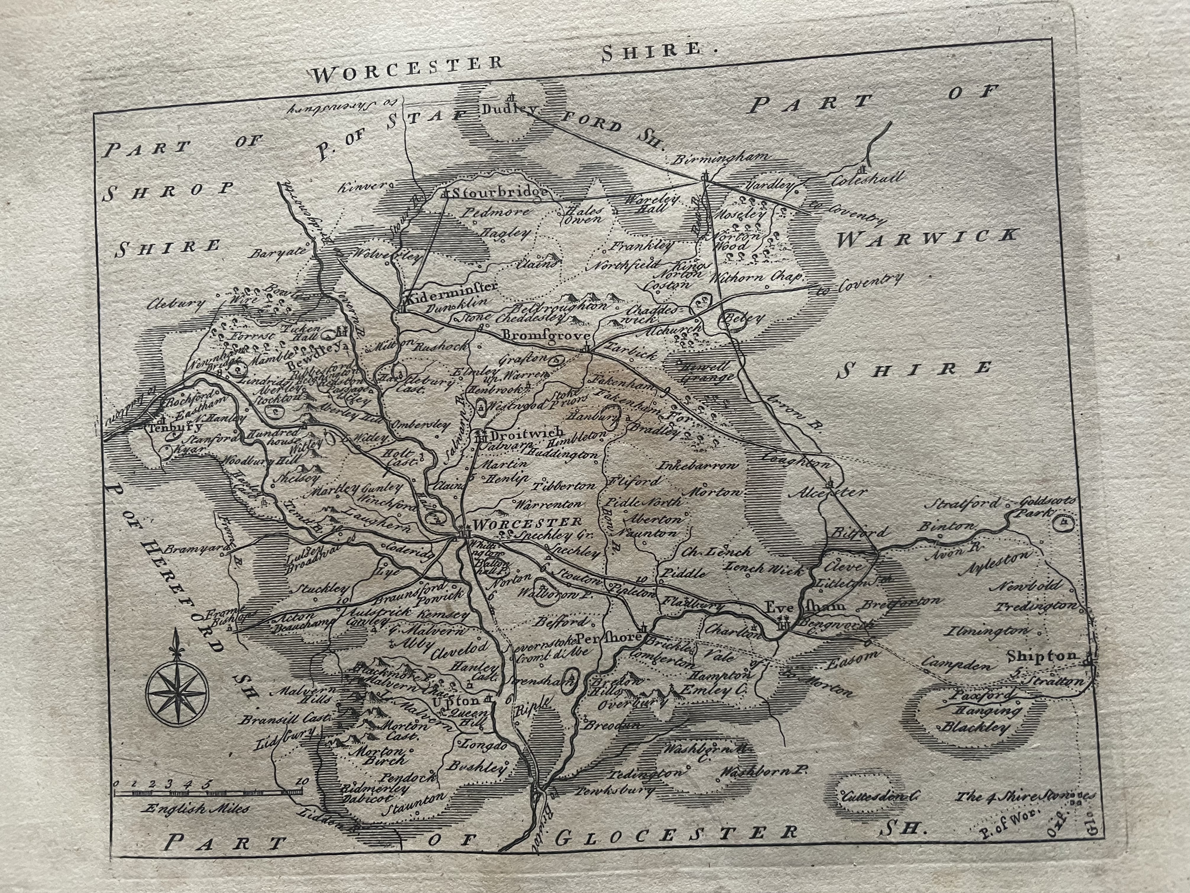 WORCESTER SHIRE [MAP]