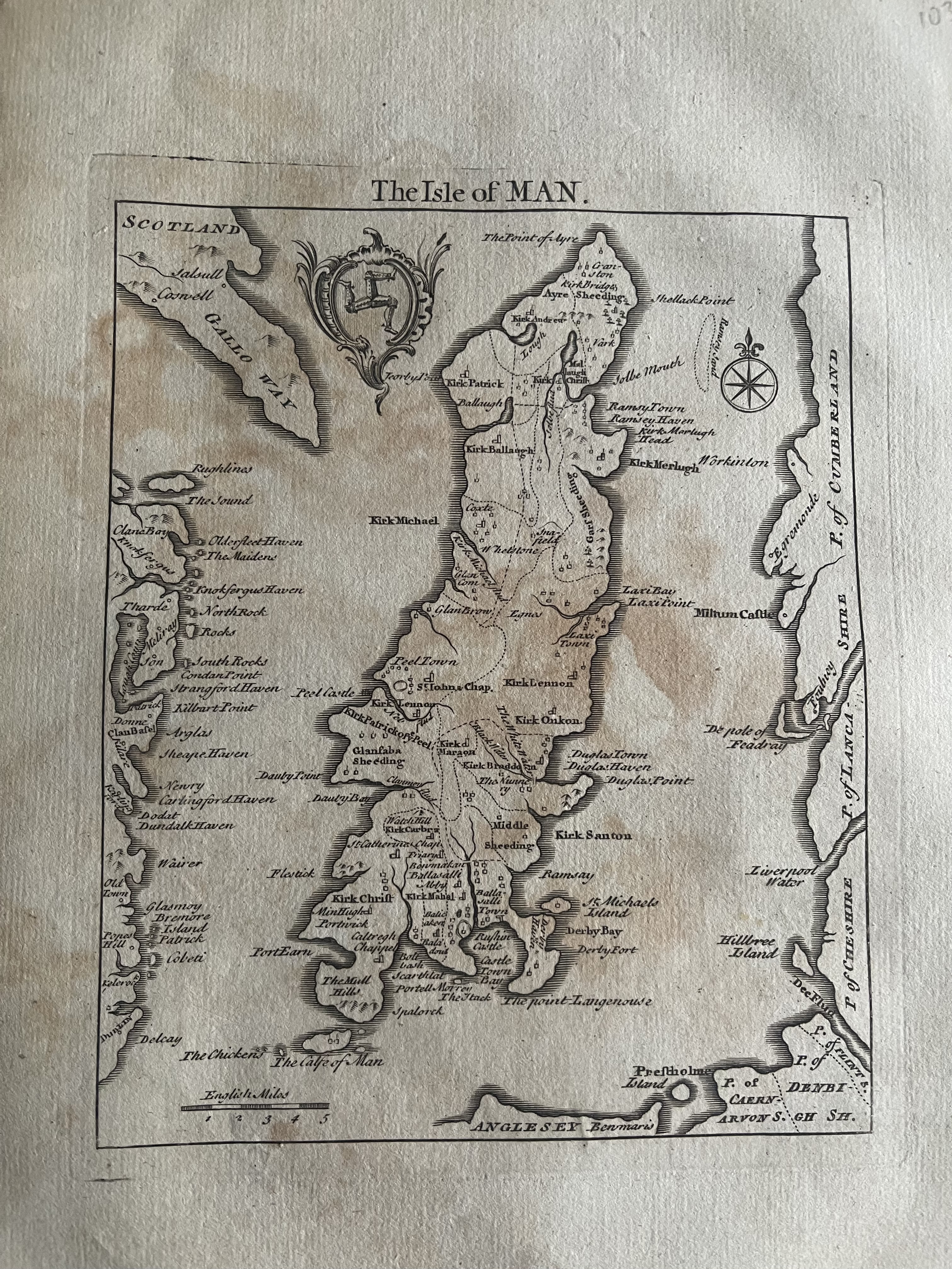 THE ISLE OF MAN [MAP]