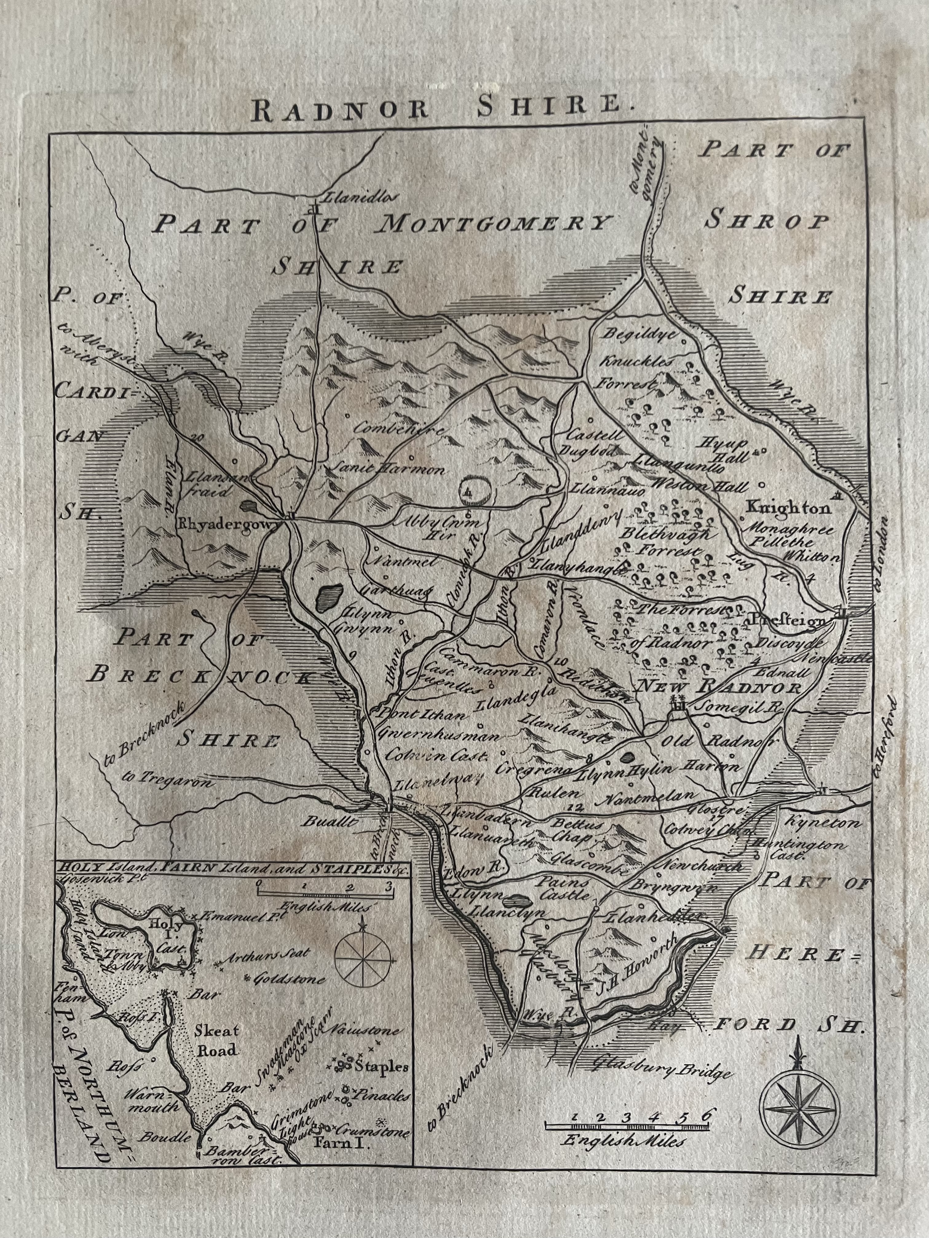 RADNOR SHIRE [MAP]