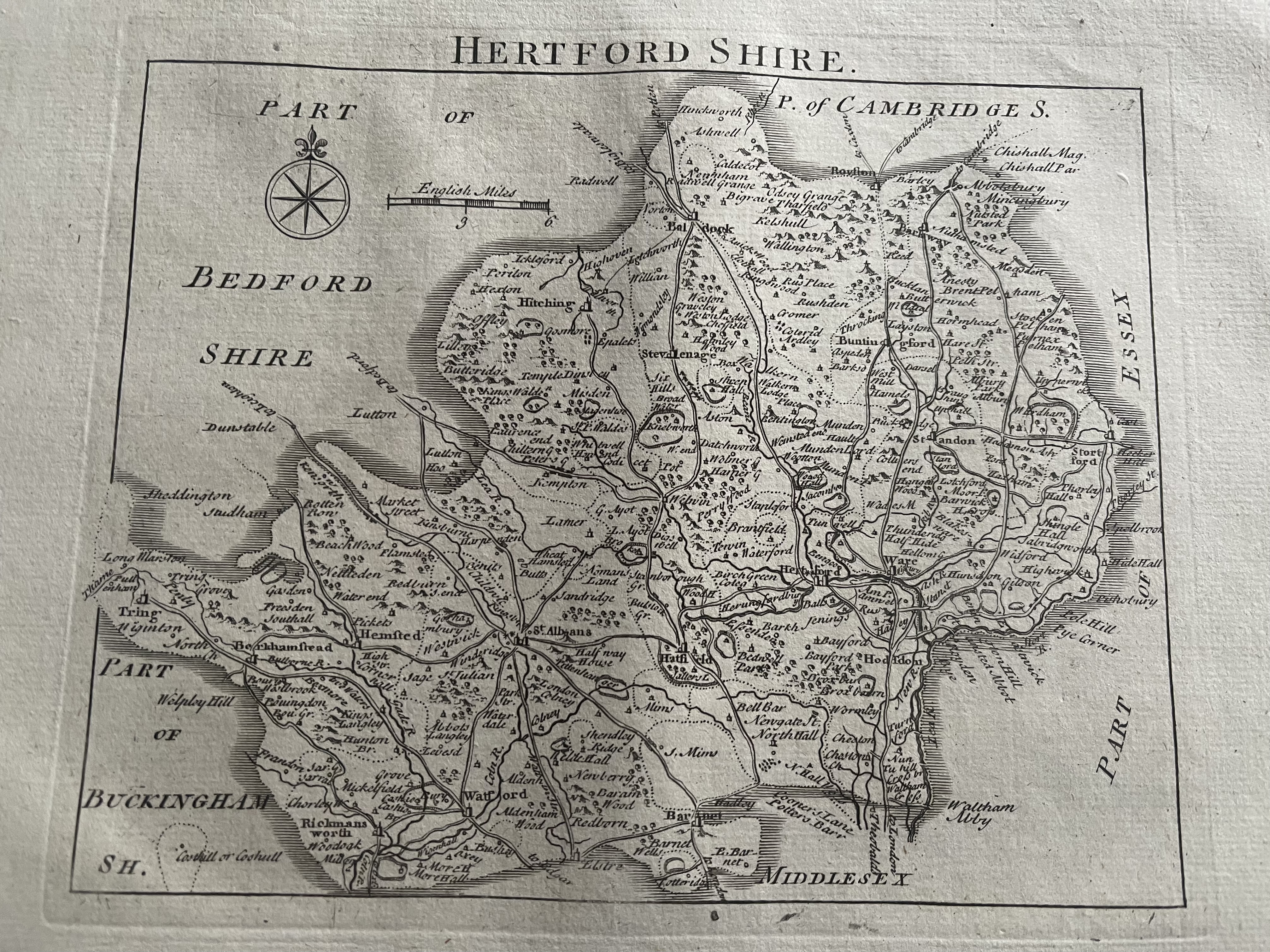 HERTFORDSHIRE [MAP]