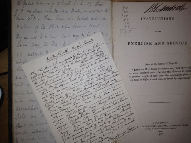INSTRUCTIONS FOR THE EXERCISE AND SERVICE OF GREAT GUNS On Board Her Majesty's Ships