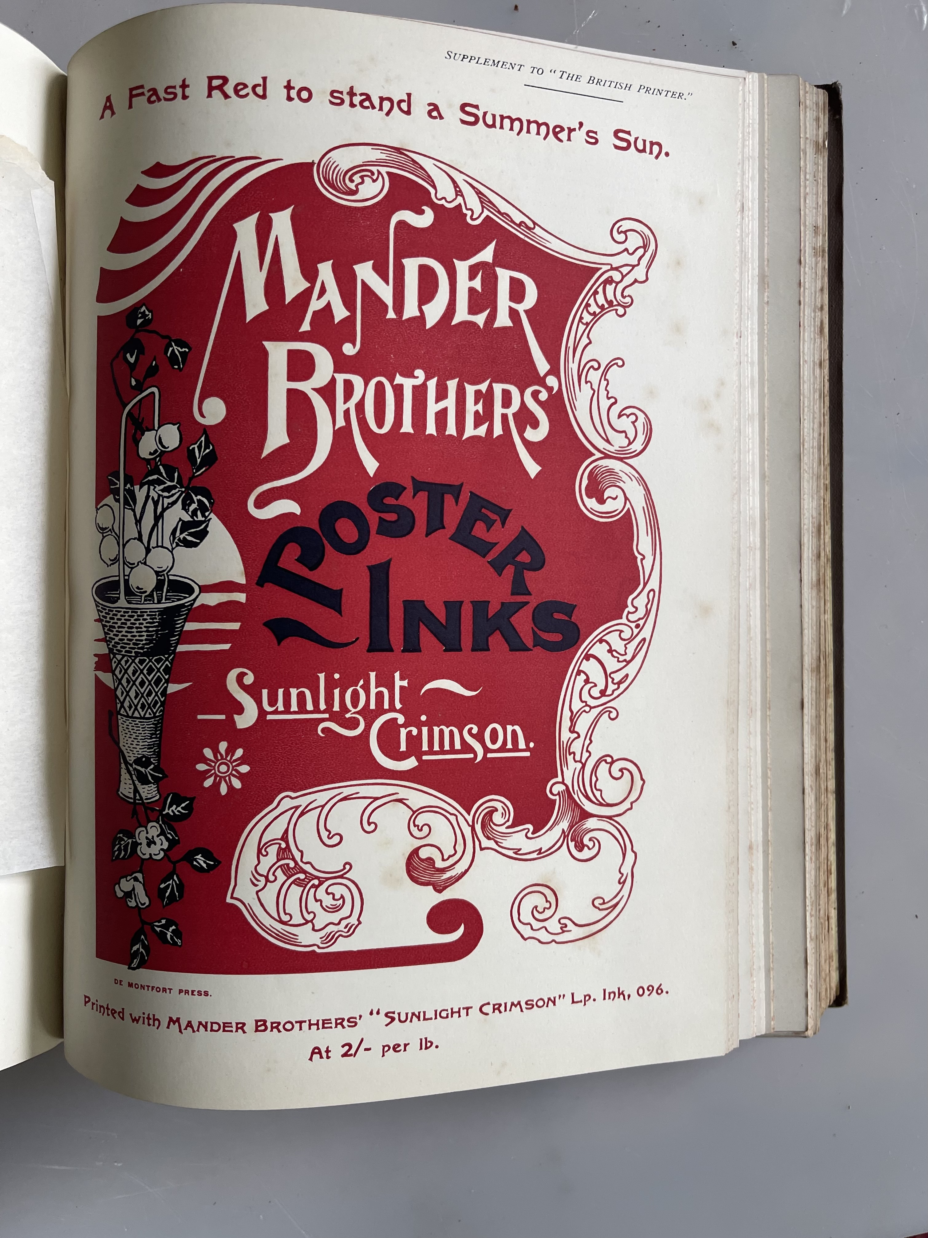 THE BRITISH PRINTER Vol. VII 1894