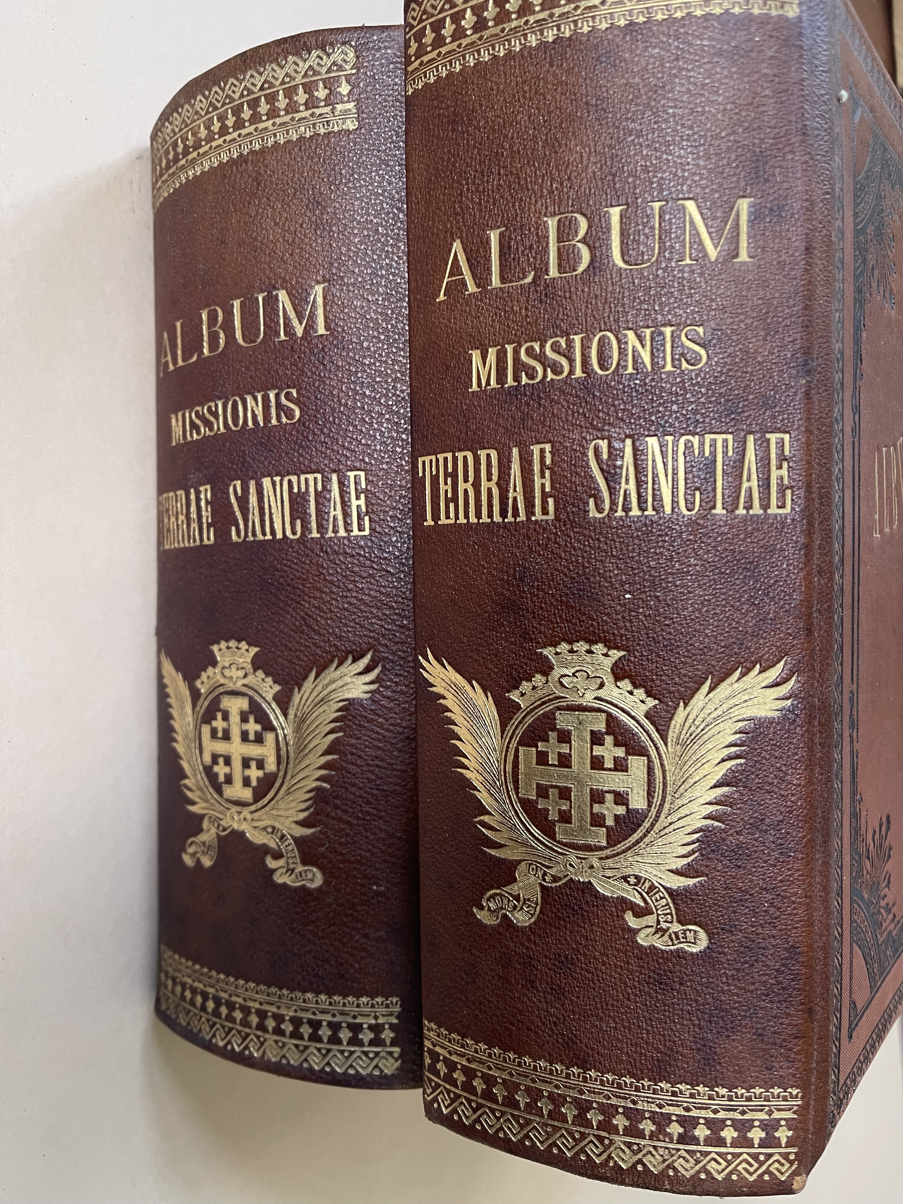 ALBUM MISSIONIS TERRAE SANCTAE 2 Volumes