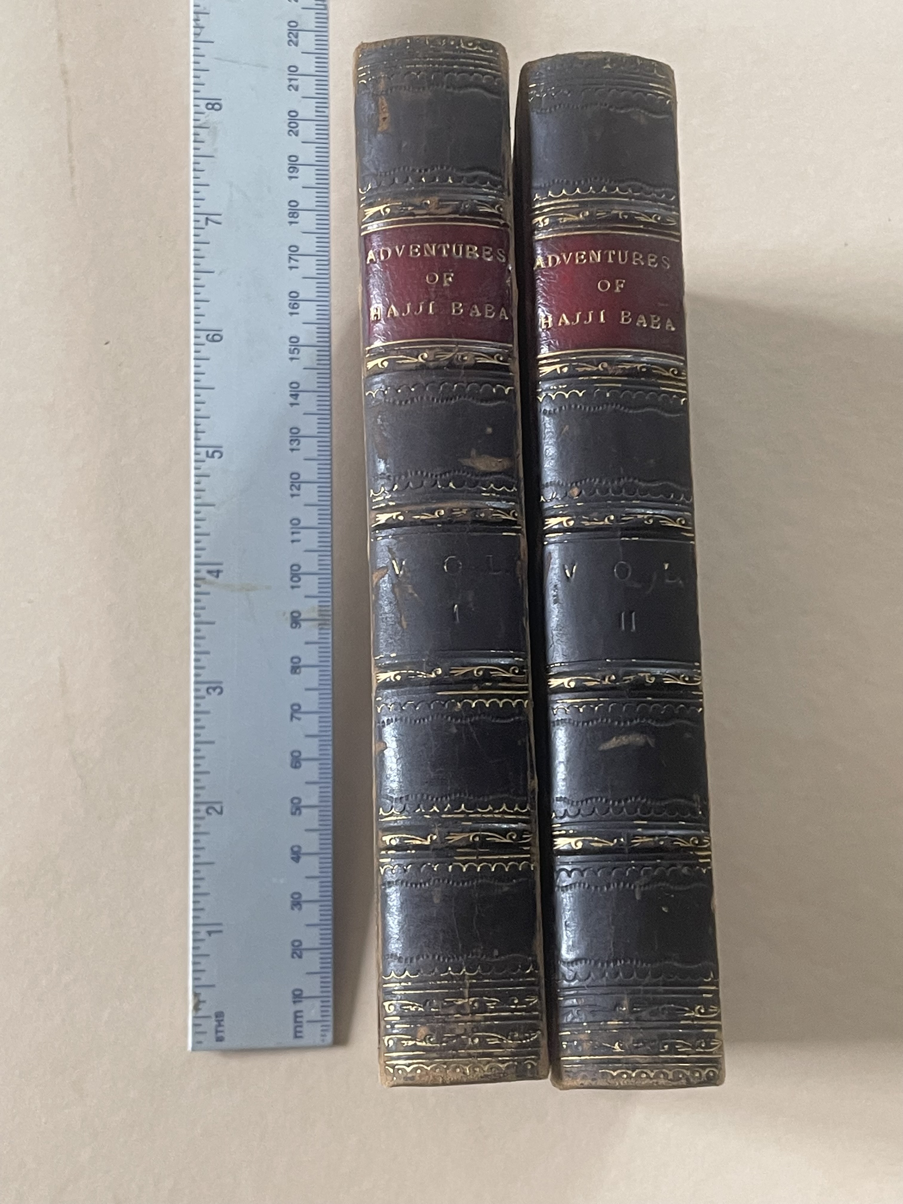 THE ADVENTURES OF HAJJI BABA OF ISPAHAN IN ENGLAND 2 Volumes