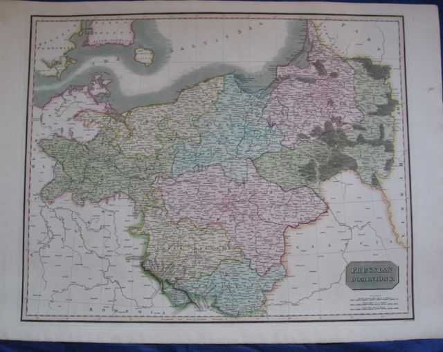 Image for Map of PRUSSIAN DOMINIANS,
