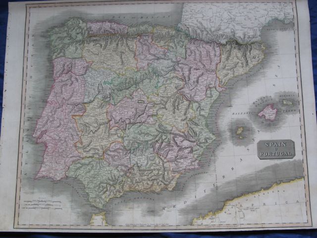 Image for Map of SPAIN & PORTUGAL,